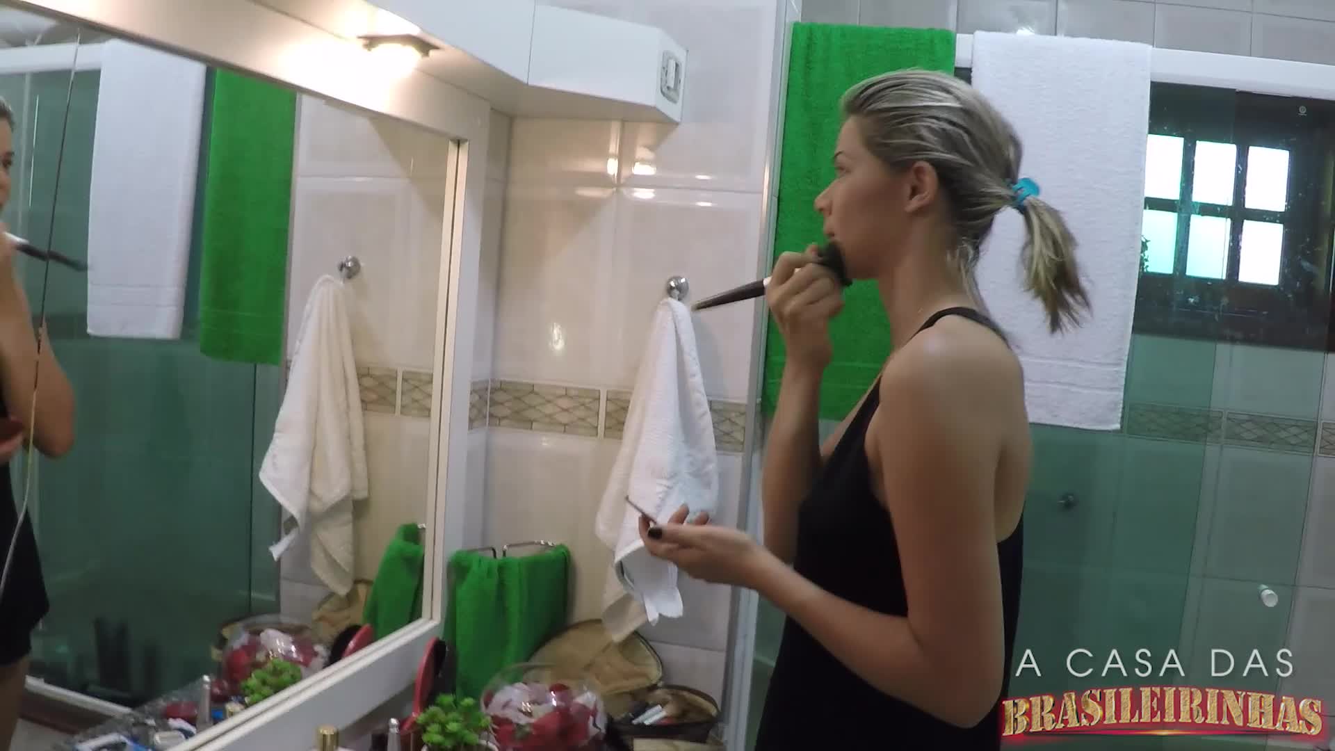 Loira Sensual Emanuela Martins | Academia | A Casa das Brasileirinhas