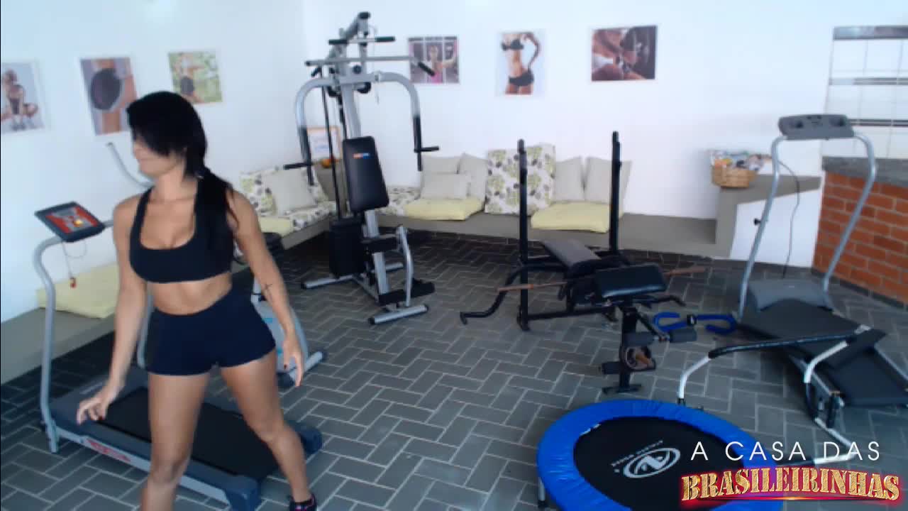 Bunda Gostosa Juliana | Academia | A Casa das Brasileirinhas