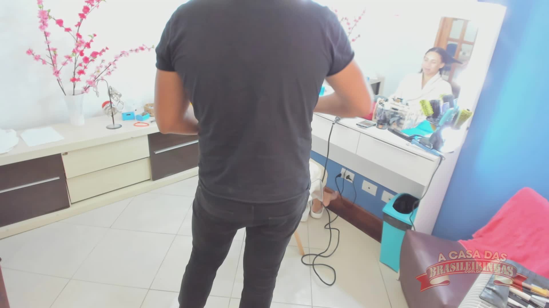 A Carol Fênix nos bastidores do pornô da casa 