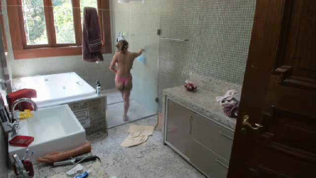 Rafaela e Lanna se prepararam antes de gravar a cena