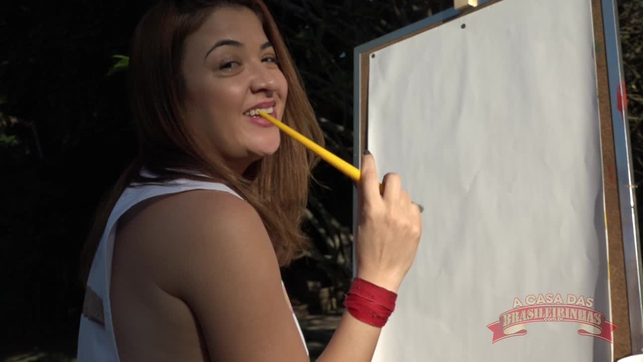 Video porno da Tais Daeva nua na pintura eróticaao vivo