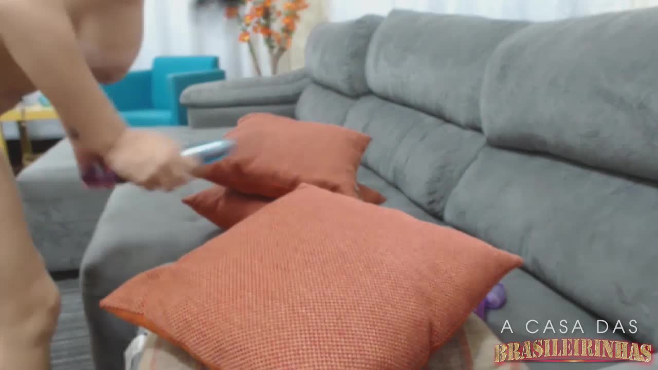 Bruna Ferraz se "consolando" antes de dormir!