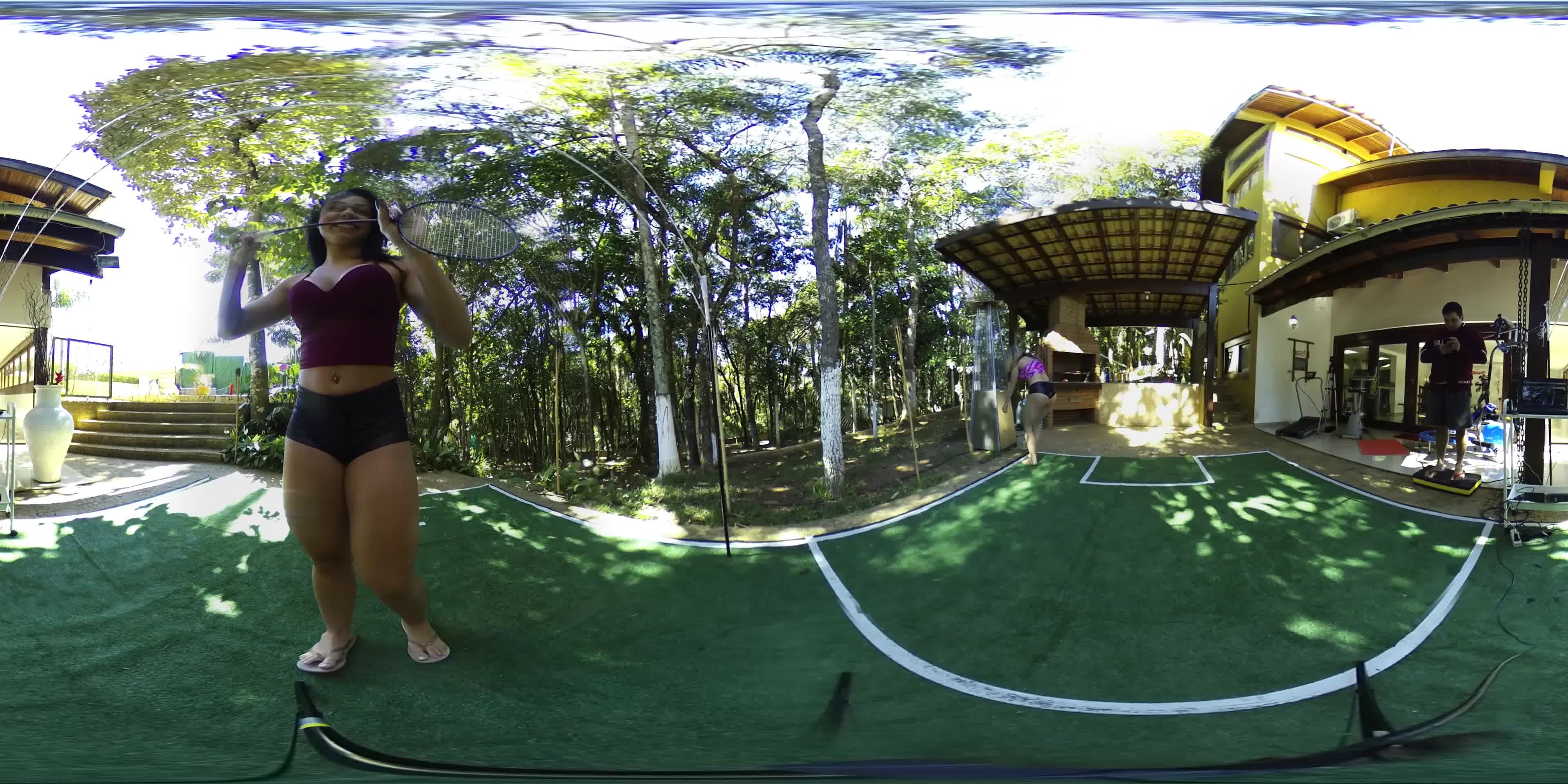 Jogo das Pepekas em 360º na Casa das Brasileirinhas